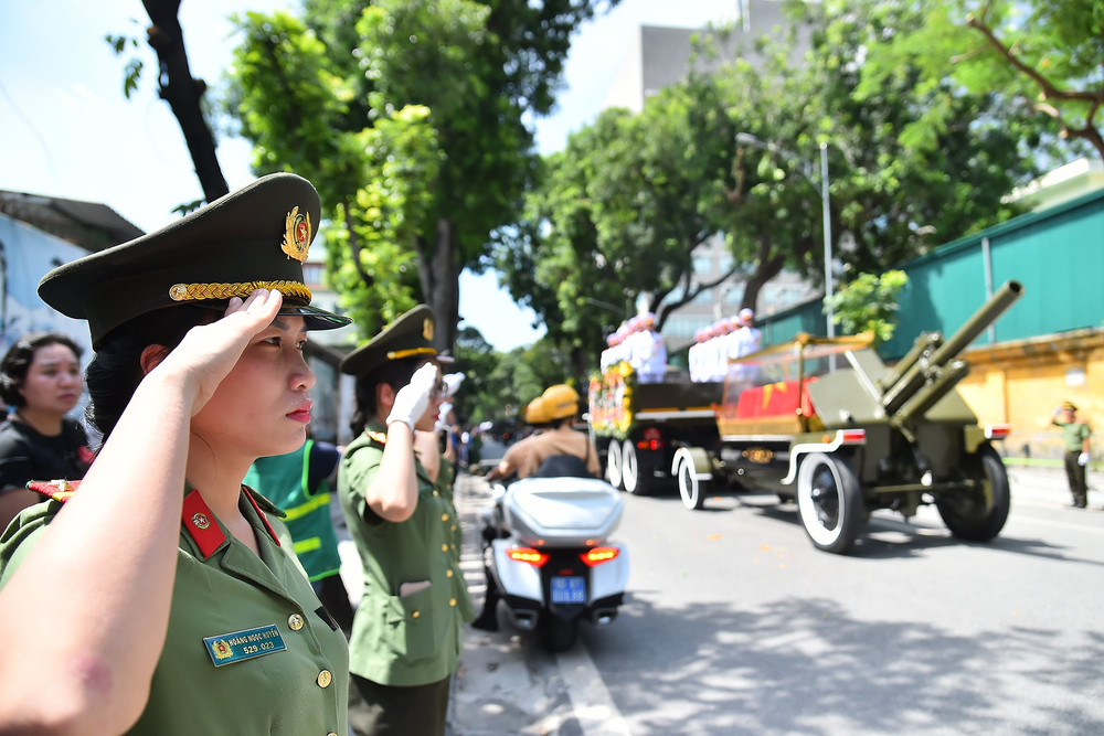 Toàn cảnh Lễ truy điệu và Lễ an táng Tổng Bí thư Nguyễn Phú Trọng ảnh 56